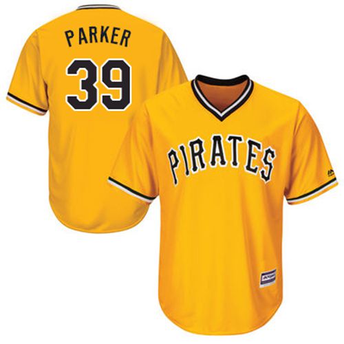 Pirates #39 Dave Parker Gold New Cool Base Stitched MLB Jersey